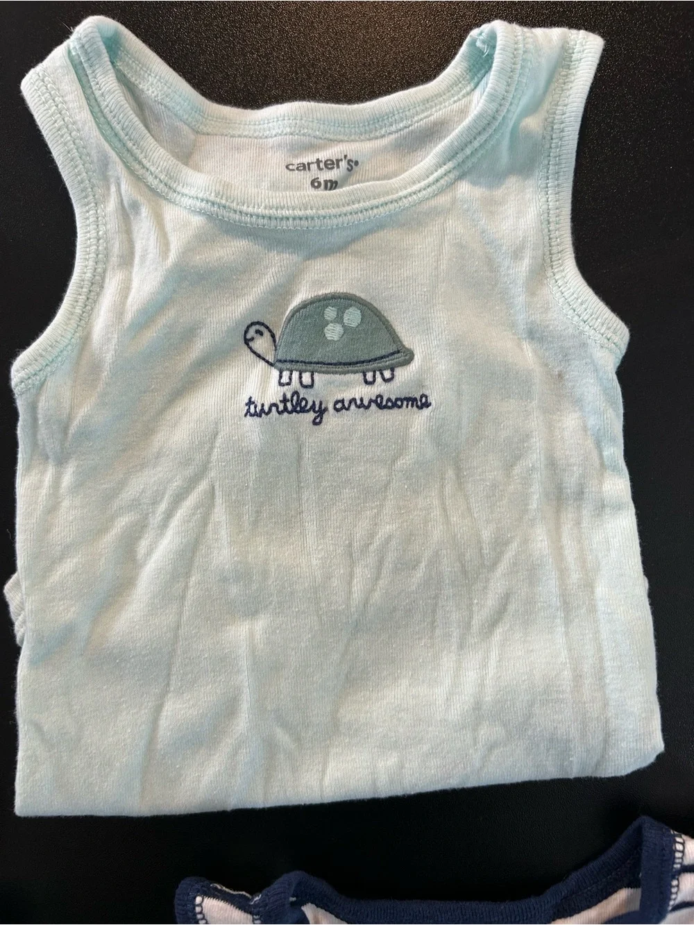 4 set carters onesies 6 months
